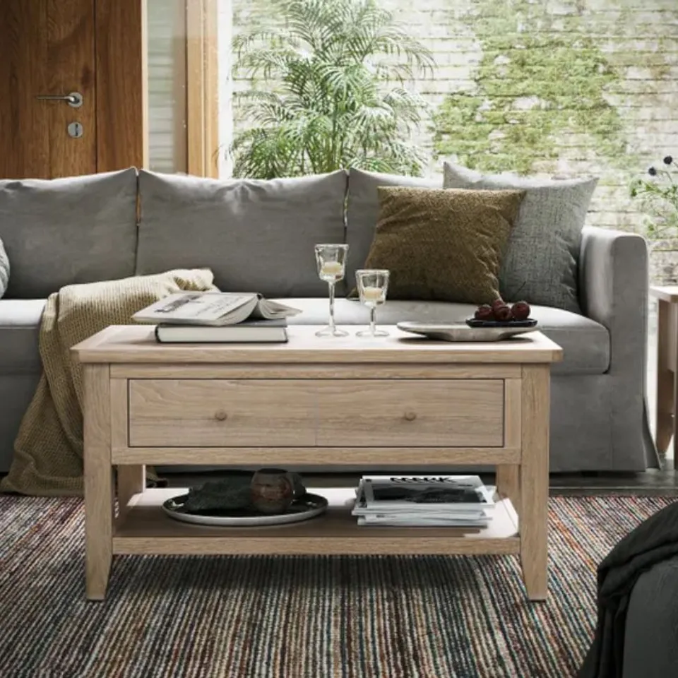 BOXED COPEN II RIVIERA OAK COFFEE TABLE (1 BOX)