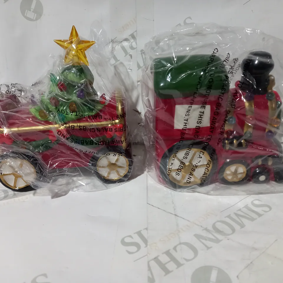 MR CHRISTMAS CERAMIC TABLETOP TRAIN