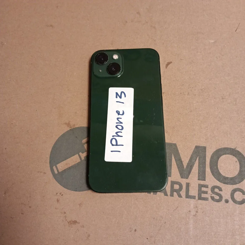 APPLE IPHONE 13 GREEN UNBOXED