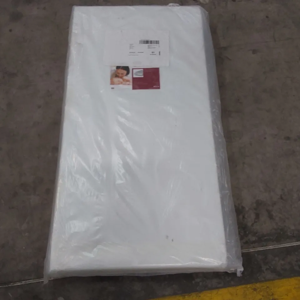 QUALITY BAGGED MEMORY FOAM COT MATTRESS // SIZE: 8cm D X 60cm W X 120cm L