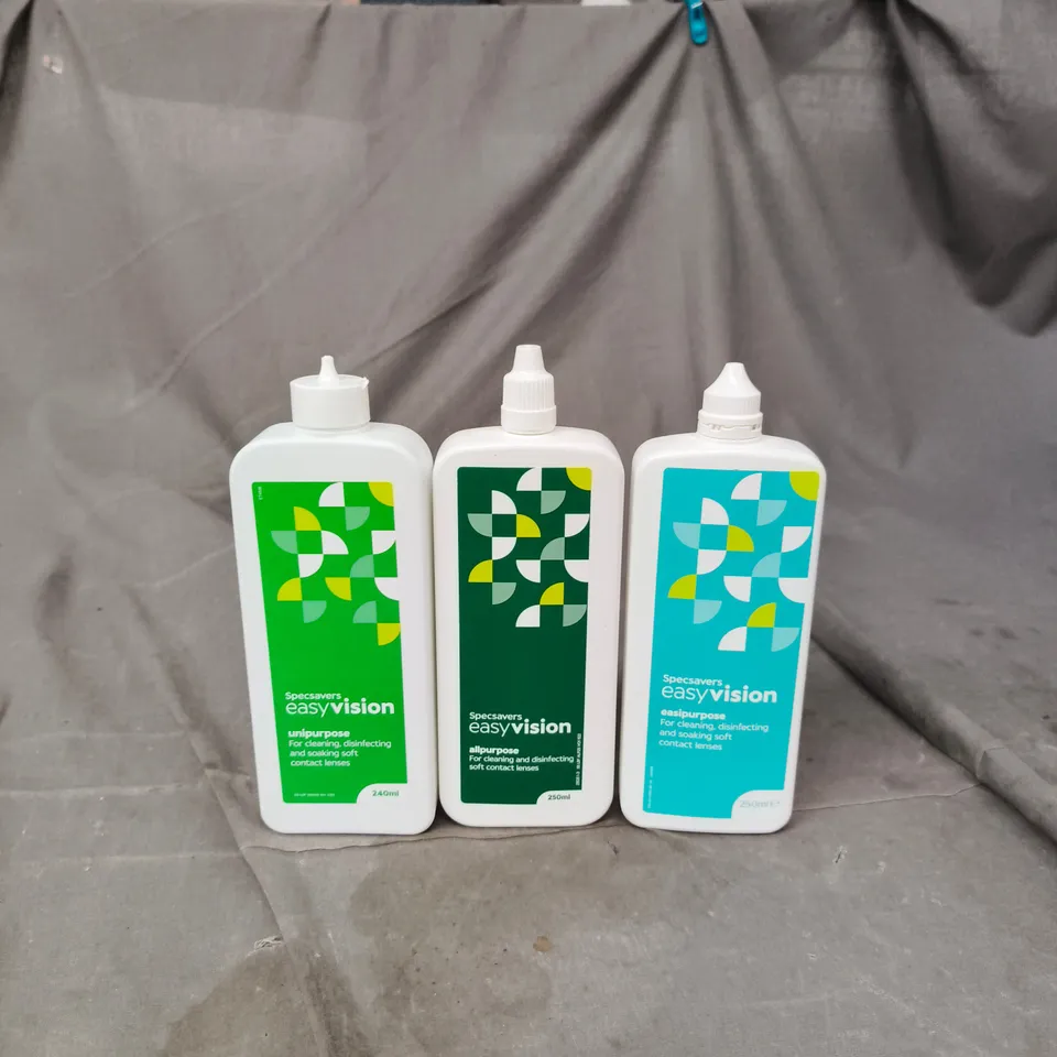 APPROXIMATELY 20 ASSORTED CONTACT LENS SOLUTION PRODUCTS - COLLECTION ONLY 