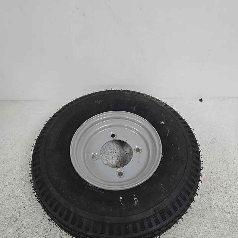 CAR WHEEL WITH TYRE – STEEL RIM