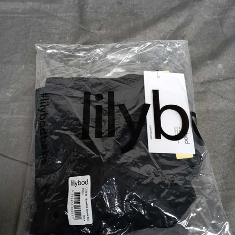 LILYBOD BASELINE SPORTS BRA – SIZE L – BLACK