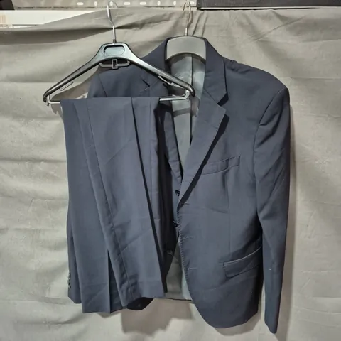 CALVIN KLEIN NAVY SUIT JACKET & TROUSERS - UK 42 (EU 52)