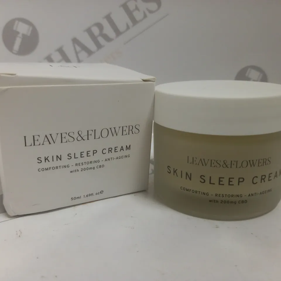 LEAVES & FLOWERS SKIN SLEEP CREAM 50ML