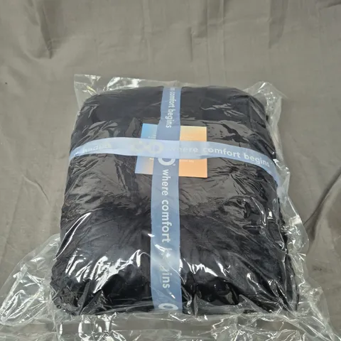 SEALED OODIE ADULT OVERSIZED HOODED BLANKET - BLACK