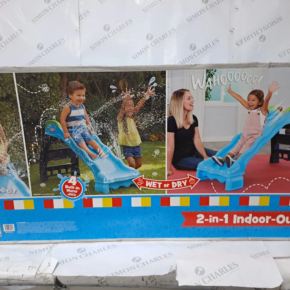2 IN 1 INDOOR OUTDOOR WET & DRY SLIDE - COLLECTION ONLY RRP £69