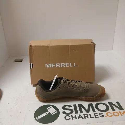 MERRELL VAPOR GLOVE 6 LTR OLIVE – MEN'S SHOES, UK 9.5 (US 10), BOXED