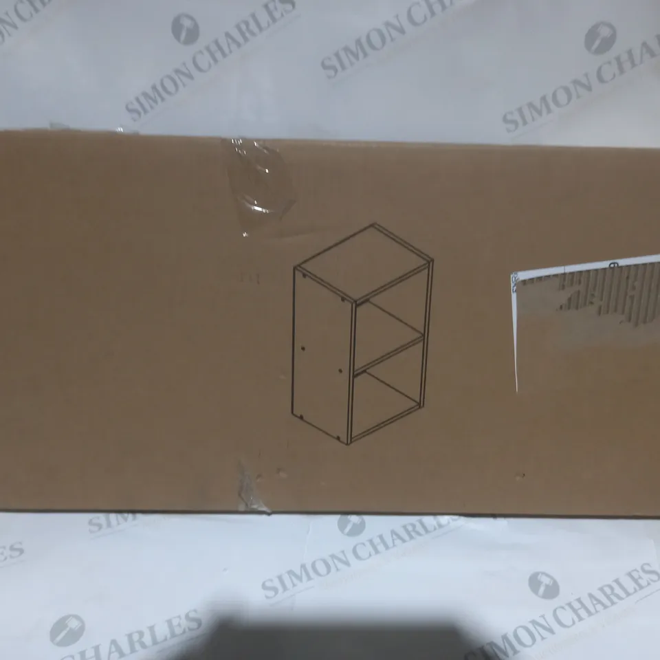 BOXED WHITE BOOKCASE 66/30/9.5CM