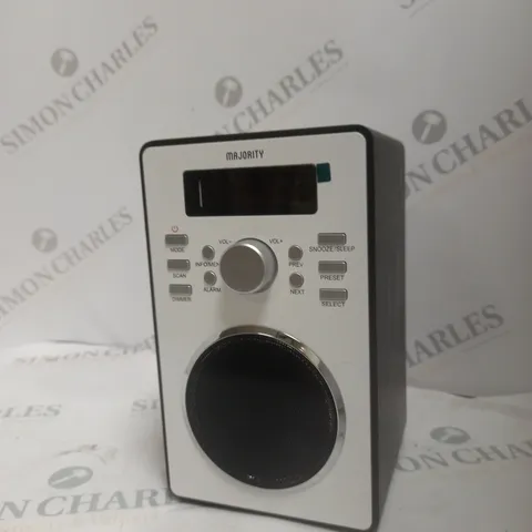 BOXED MAJORITY BARTON 2 DIGITAL RADIO & ALARM