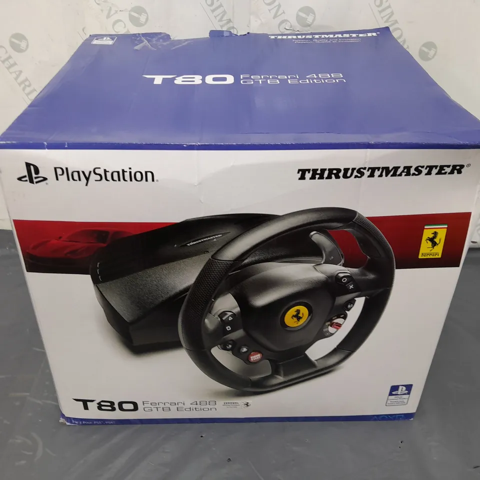 THRUSTMASTER T80 FERRARI 488 GTB EDITION RACE WHEEL