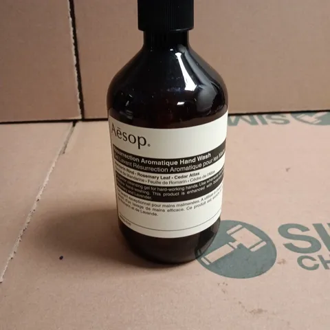 AESOP RESURRECTION AROMATIC HAND WASH – PUMP BOTTLE 500ML