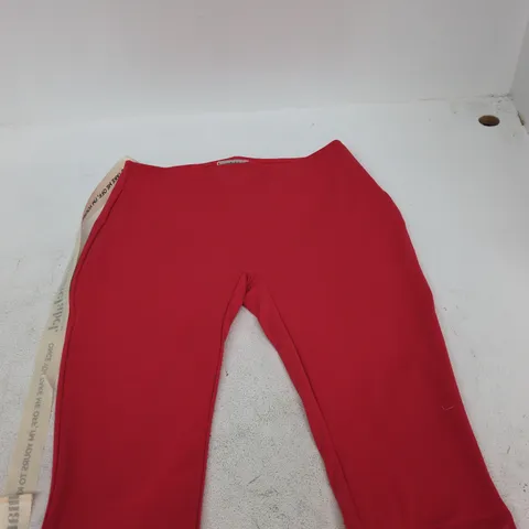 MARS THE LABEL RED TROUSERS – UK SIZE 10