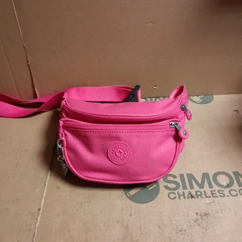 KIPLING LEONA WAIST BAG RIP STOP PINK