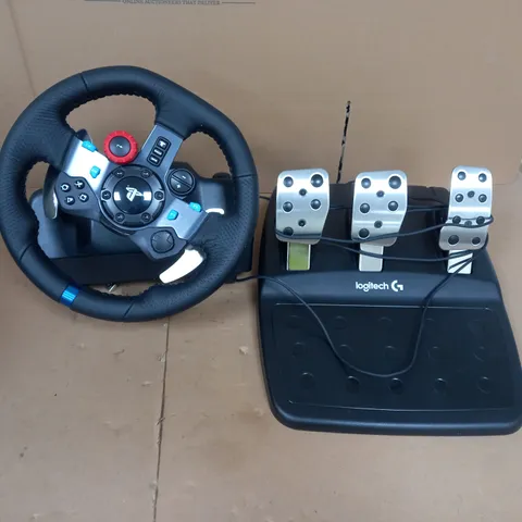 BOXED LOGITECH G29 DRIVING FORCE GAMING STEERING WHEEL
