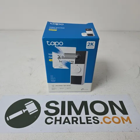 BOXED TAPO VIDEO DOORBELL CAMERA
