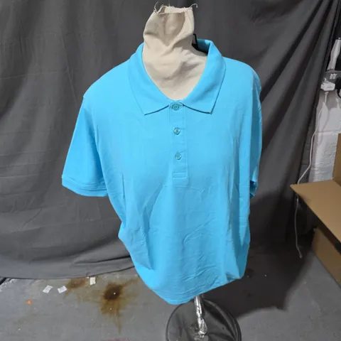JAMES PRINGLE MEN'S POLO SHIRT - TURQUOISE - SIZE M