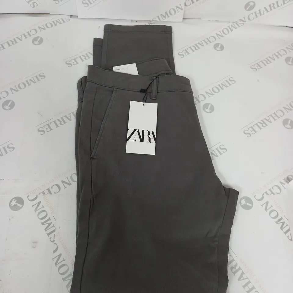 ZARA SKINNY FIT TROUSERS SIZE 31