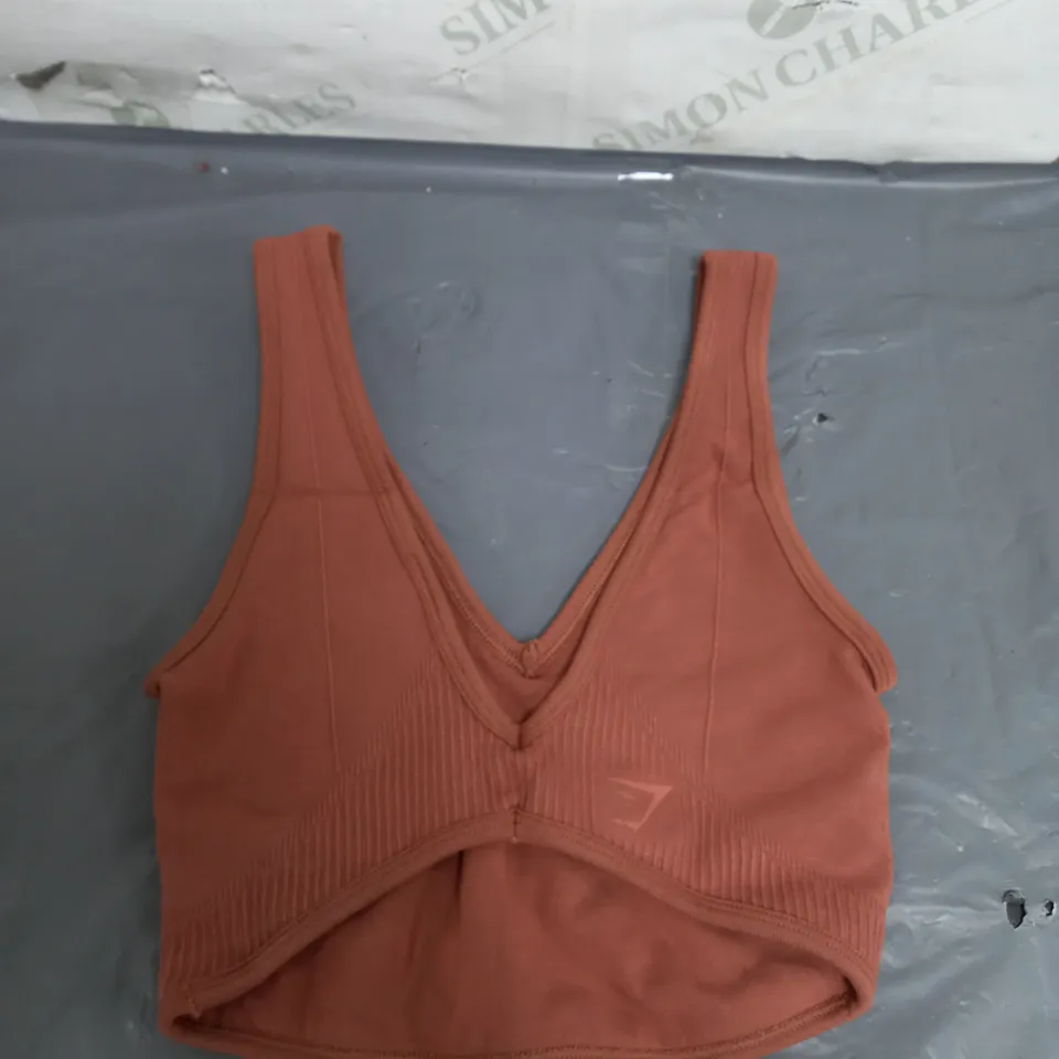 GYMSHARK TANK BRA SIZE XS