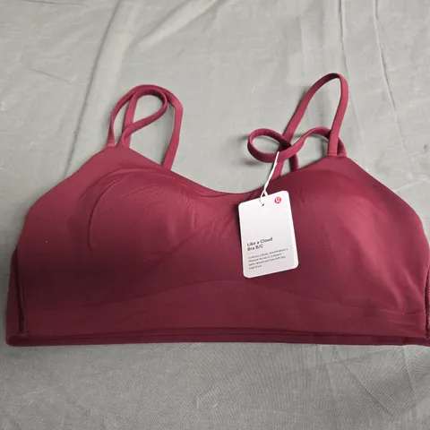 LULULEMON LIKE A CLOUD BRA SIZE 6