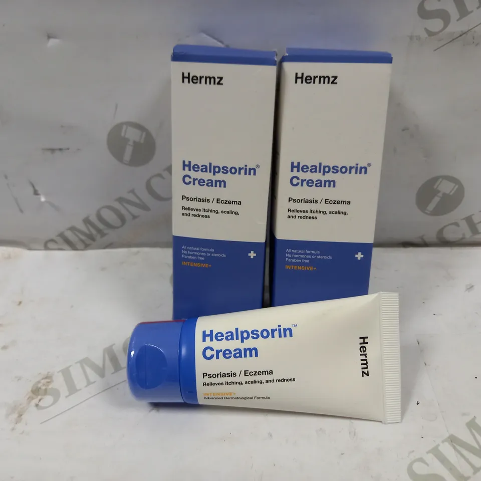 LOT OF 2 HERMZ HEALPSORIN CREAM 