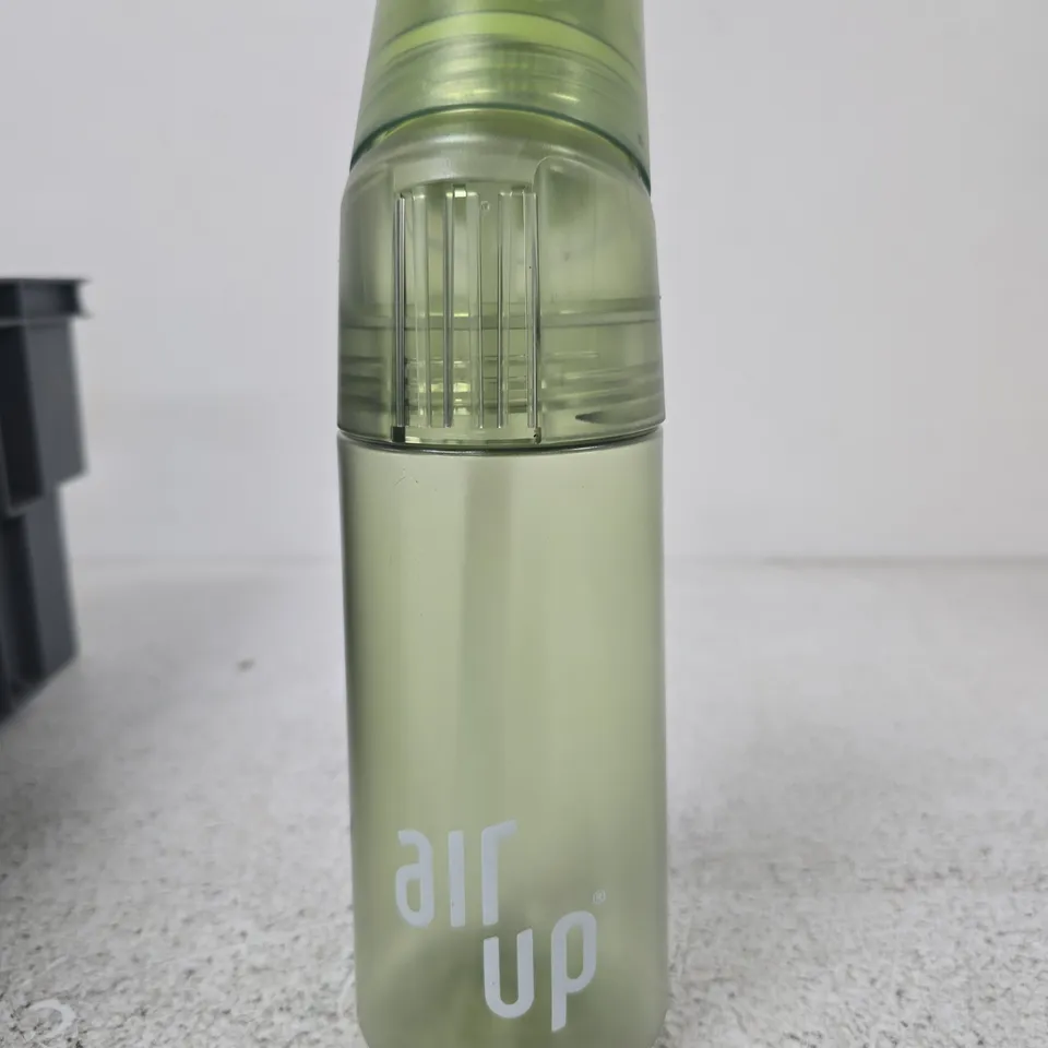 AIR UP BOTTLE – GREEN-TINTED BOTTLE 