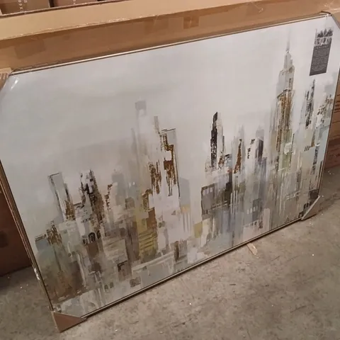BOXED PRINTED CANVA WALL ART (1 BOX)