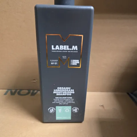 LABEL.M ORGANIC LEMONGRASS MOISTURISING SHAMPOO – FOR ALL HAIR TYPES 1LTR