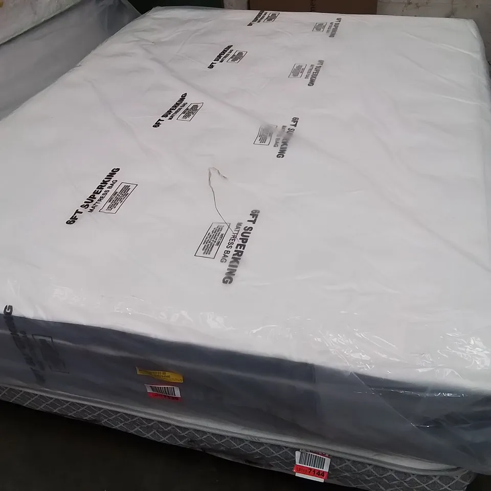 QUALITY BAGGED CREEVERY 30CM MEDIUM HYBRID SPRING PILLOW-TOP MATTRESS -KINGSIZE-