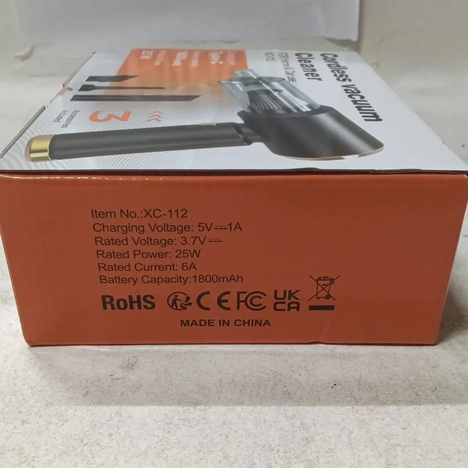 CORDLESS VACUUM CLEANER XC-112