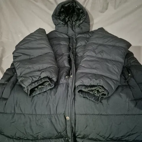 TOG24 LONG DOWN PADDED HOODED COAT SIZE XL