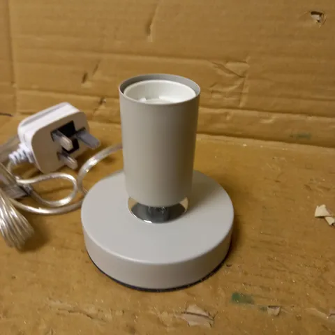 JOHN LEWIS SPOKE BULBHOLDER TOUCH LAMP GREY 