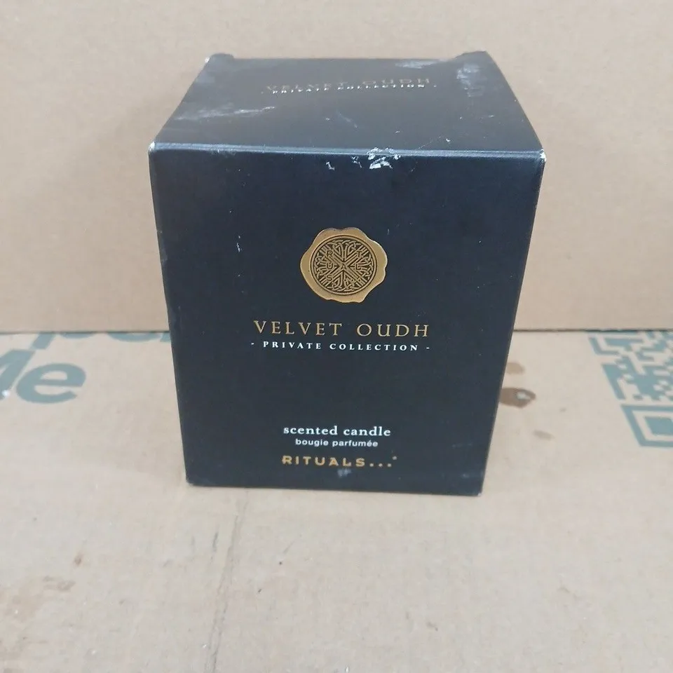 RITUALS VELVET OUDH SCENTED CANDLE – PRIVATE COLLECTION