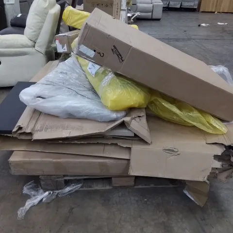 PALLET TO CONTAIN A MIXED ASSORTMENT OF DESIGNER BED & FURNITURE PARTS