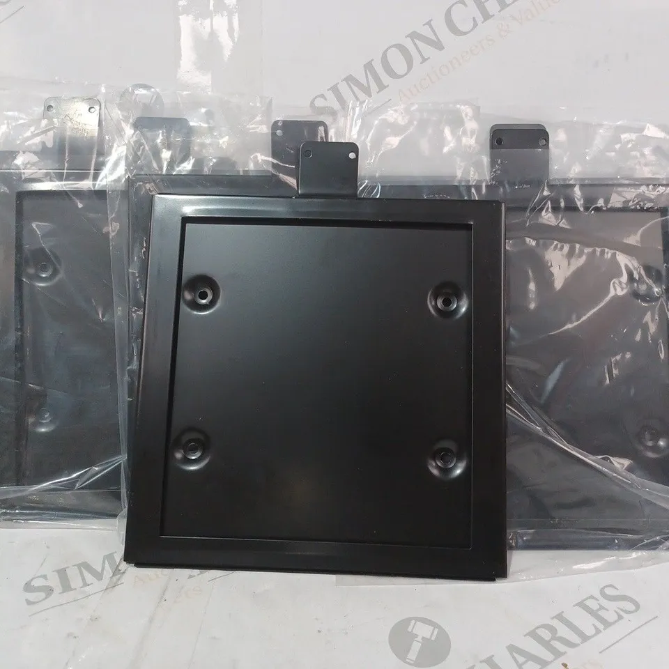 BOX OF APPROXIMATELY 20 UNIVERSAL COMPONENTS MOT HOLDERS IN BLACK A0705