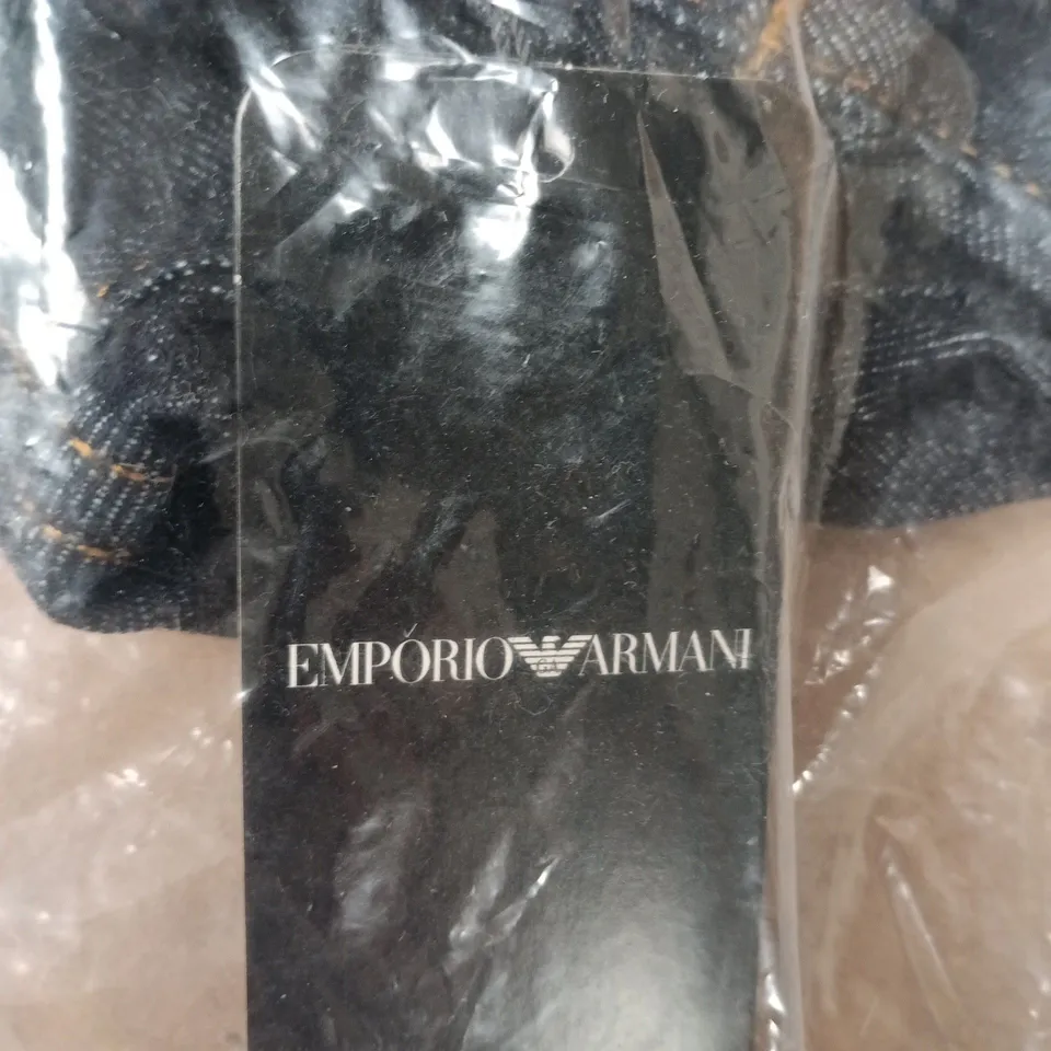 EMPORIO ARMANI JEANS – DARK DENIM, PACKAGED IN PLASTIC BAG