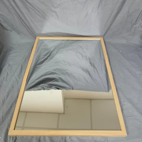 RECTANGULAR MIRROR - NATURAL 53X73CM 