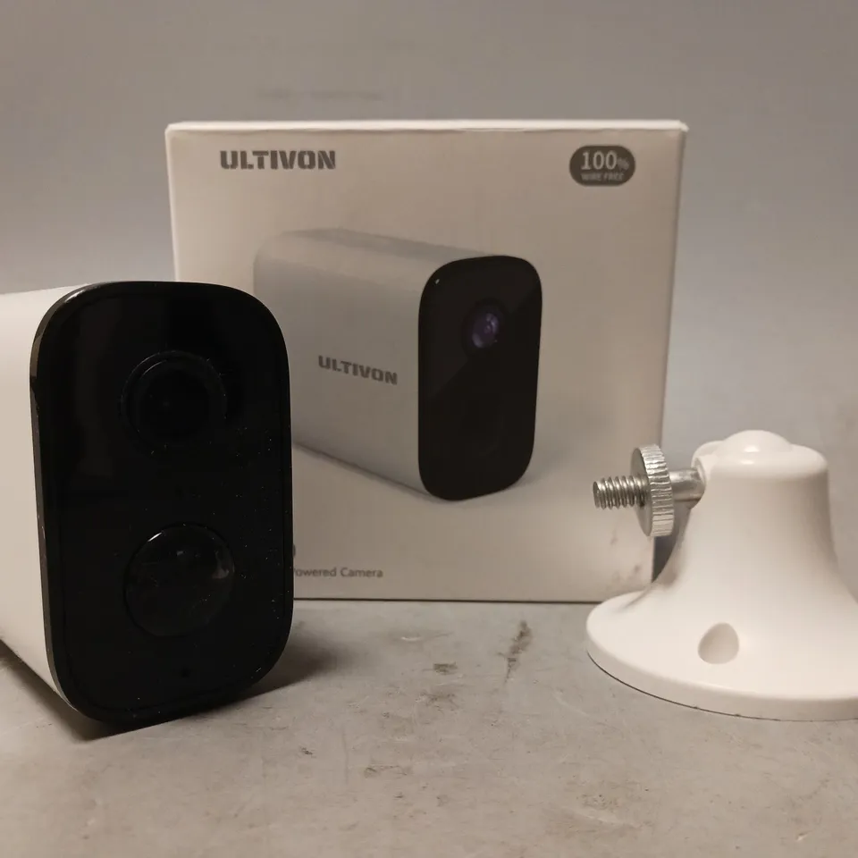 BOXED ULTIVON E100 BATTERY POWERED CAMERA