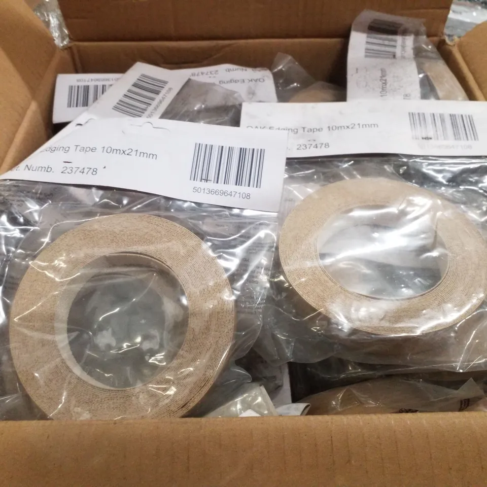 PALLET CONTAINING APPROXIMATELY 1170 UNITS OF ASSORTED EDGING TAPE