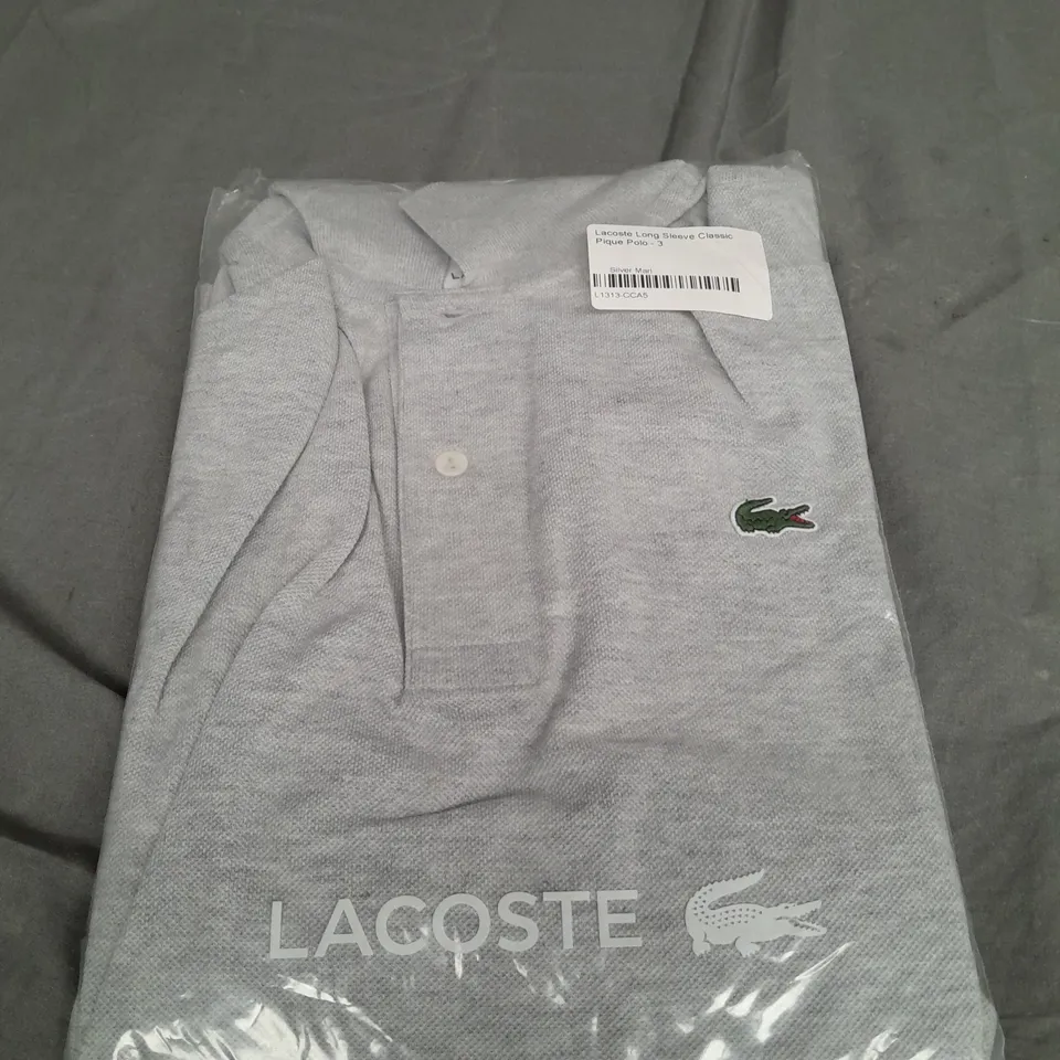 BAGGED LACOSTE POLO SHIRT SIZE UNSPECIFIED