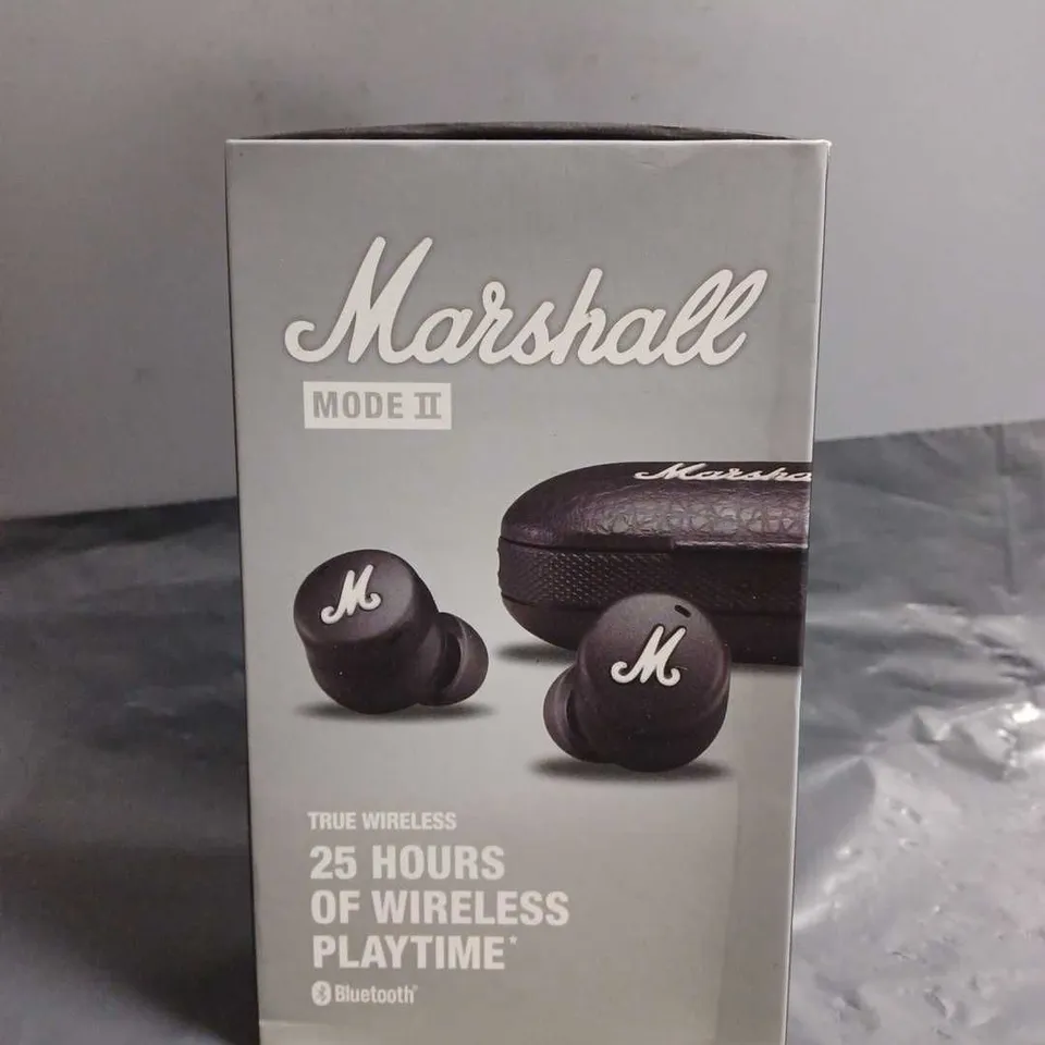 BOXED MARSHALL MODE II TRUE WIRELESS EARBUDS