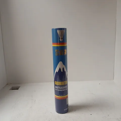 BADMINTON SHUTTLECOCKS FOR TOURNAMENT USE 12 PACK