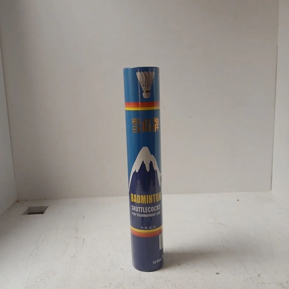 BADMINTON SHUTTLECOCKS FOR TOURNAMENT USE 12 PACK