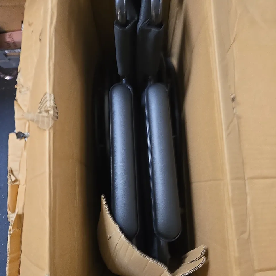 BLACK FOLDING WHEELCHAIR