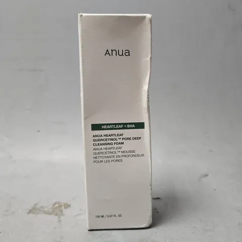 SEALED ANUA HEARTLEAF + BHA CLEANSING FOAM 