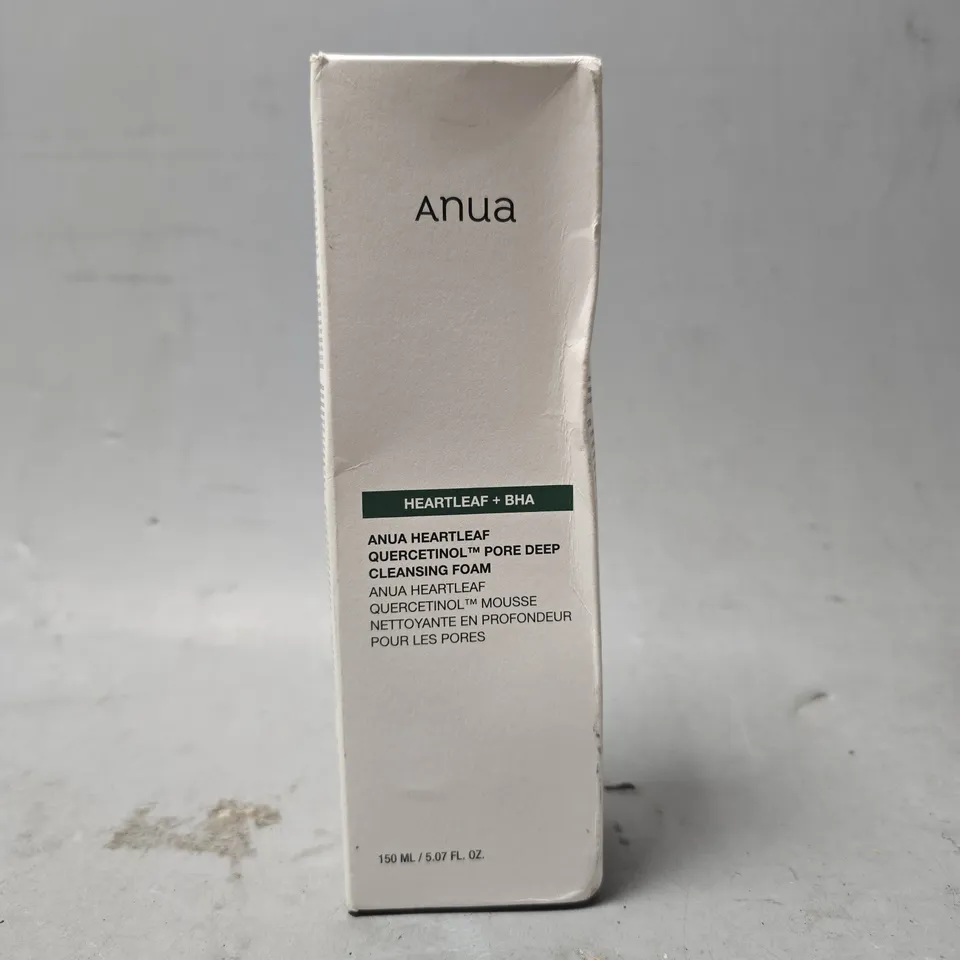 SEALED ANUA HEARTLEAF + BHA CLEANSING FOAM 