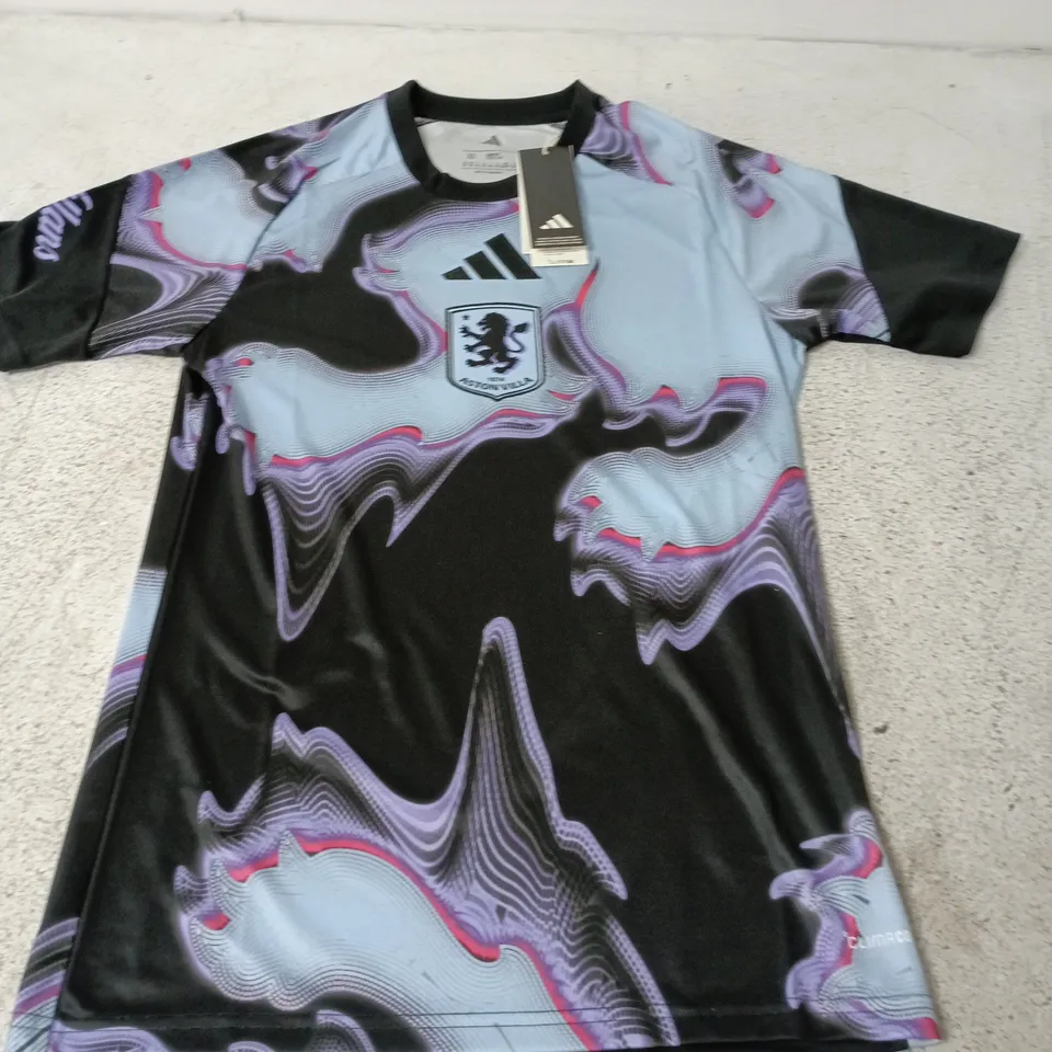 ADIDAS ASTON VILLA PRE MATCH JERSEY - XS