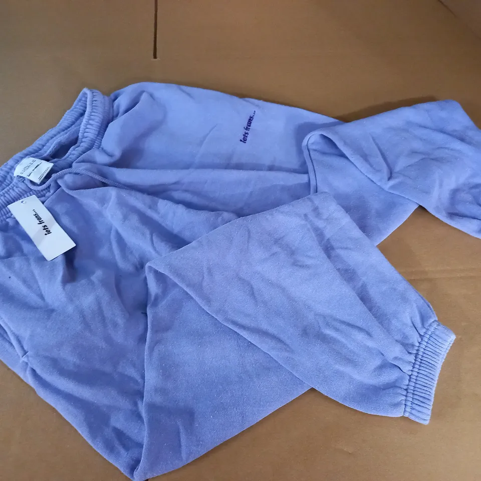 IETS FRANS PURPLE JOGGERS - M