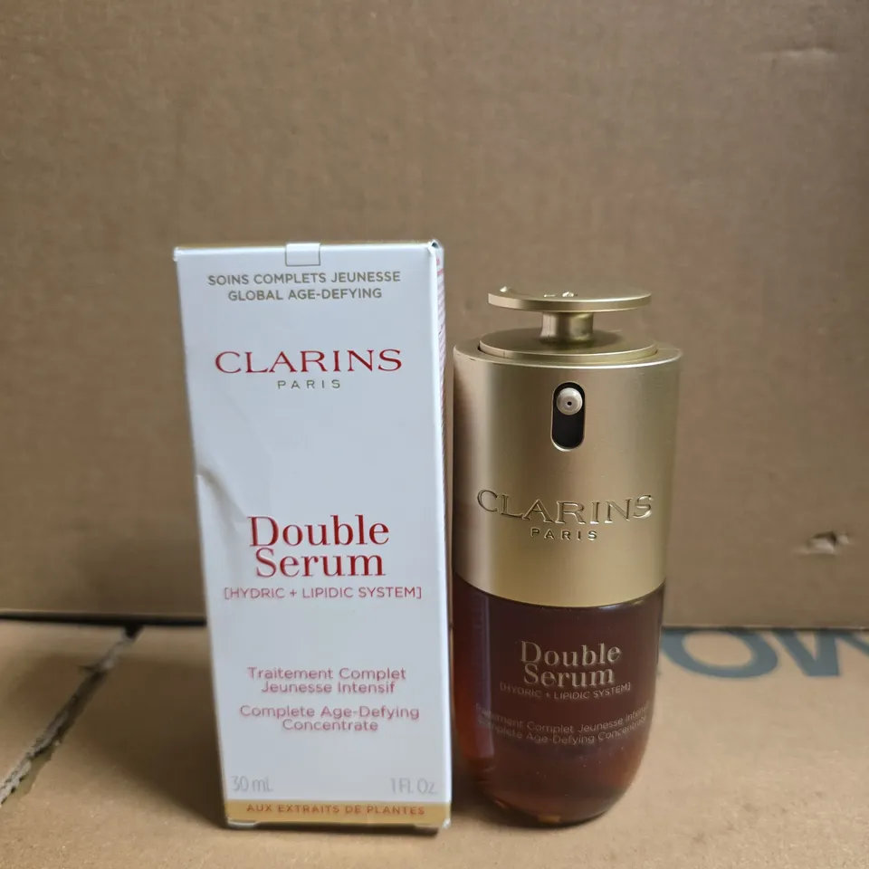 CLARINS DOUBLE SERUM HYDRIC + LIPIDIC SYSTEM – 30ML, BOXED