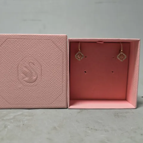 BOXED SWAROVSKI DANGLE EARRINGS 